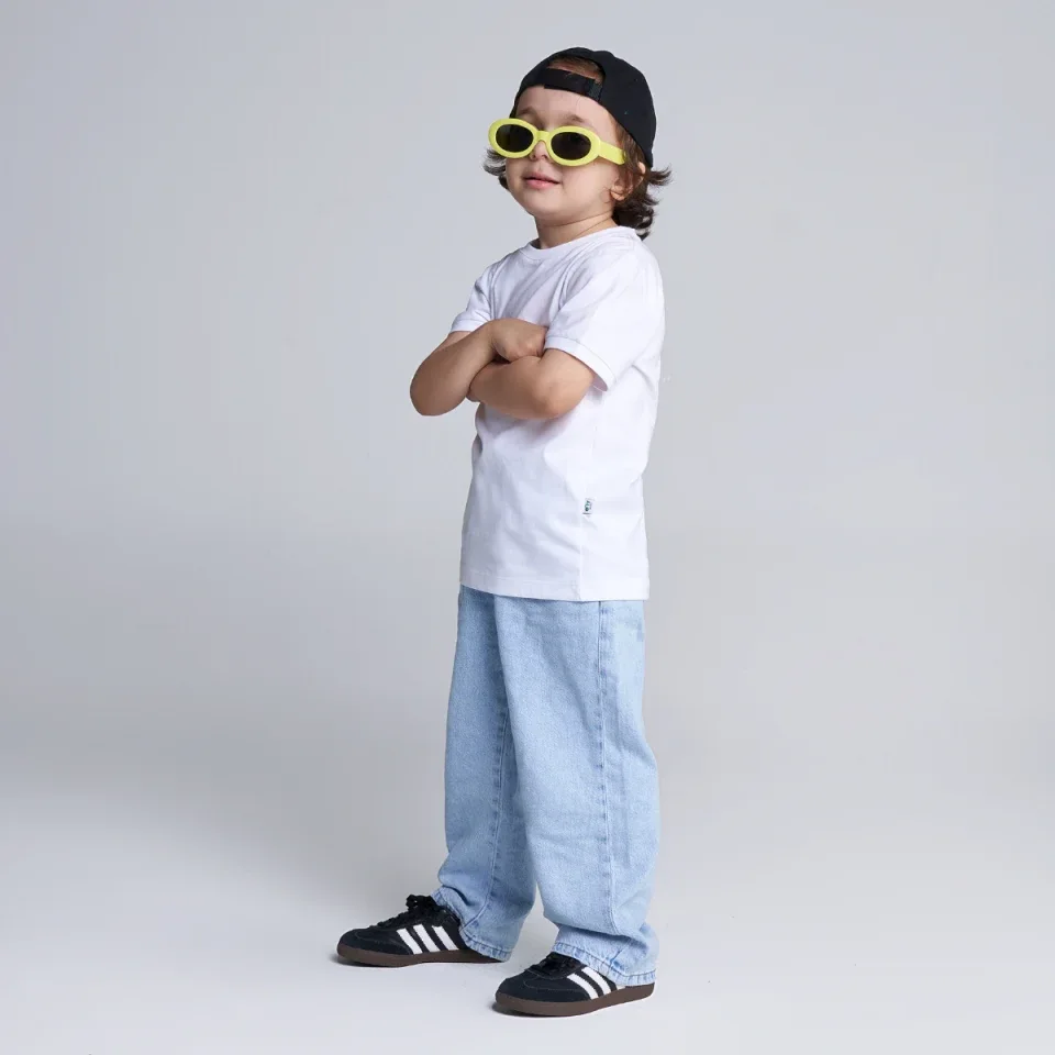 Enzo - Bisiklet Yaka T-shirt